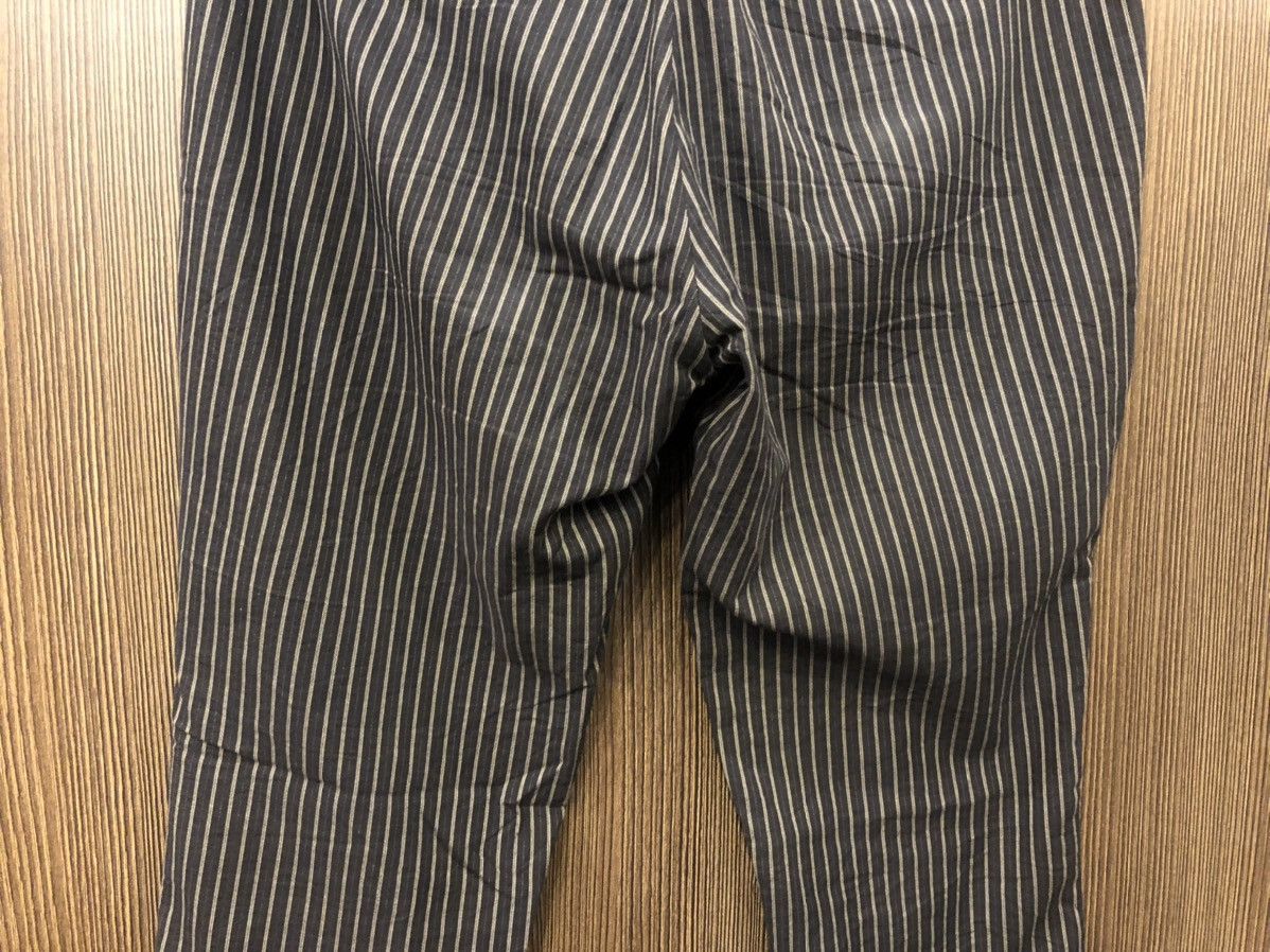 armani exchange stripe black white
