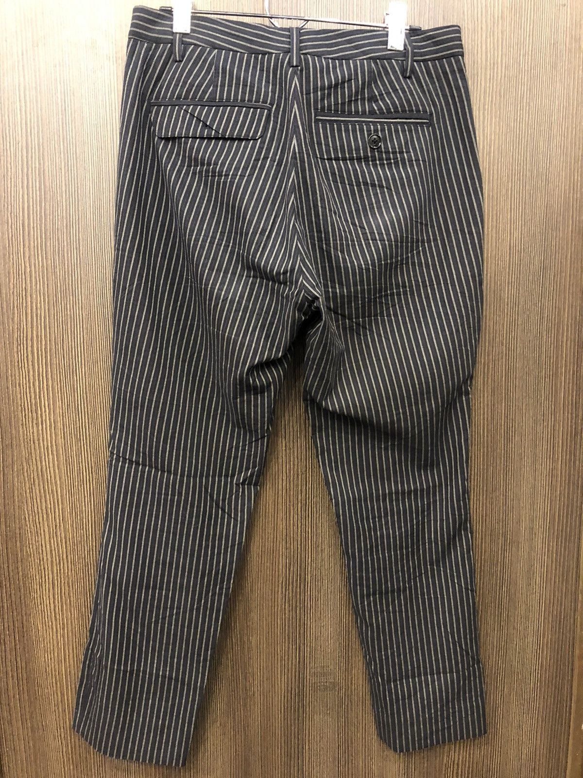 armani exchange stripe black white