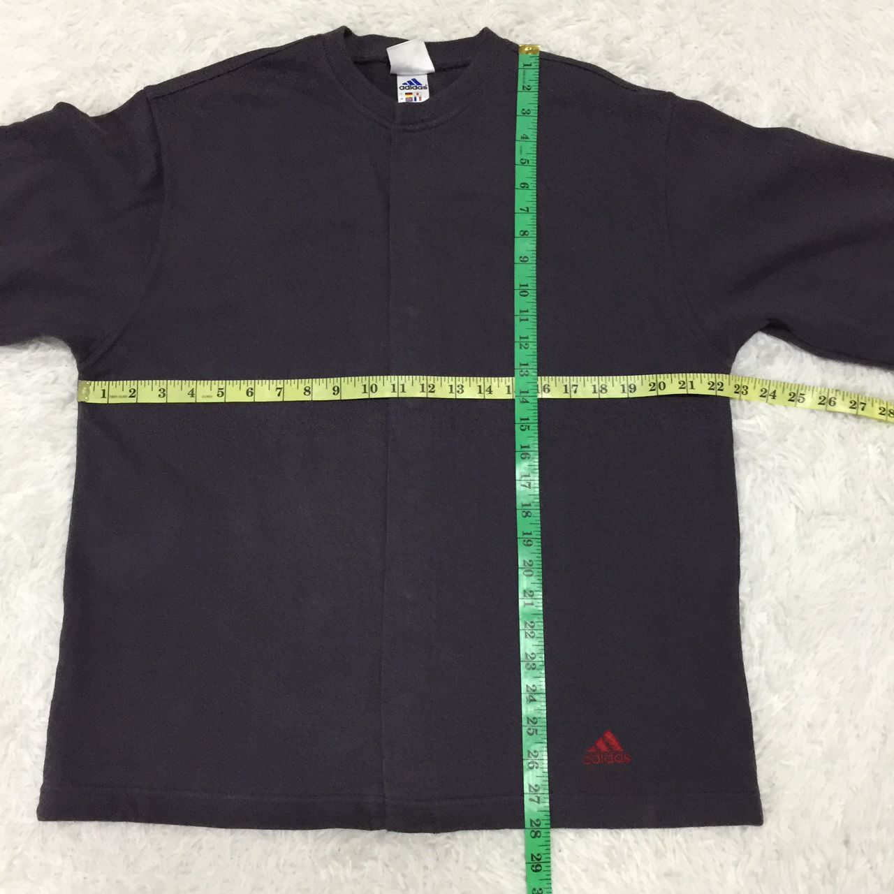 Adidas Vintage ADIDAS Trefoil Snap On Button Sweater Size US L / EU 52-54 / 3 - 3 Thumbnail