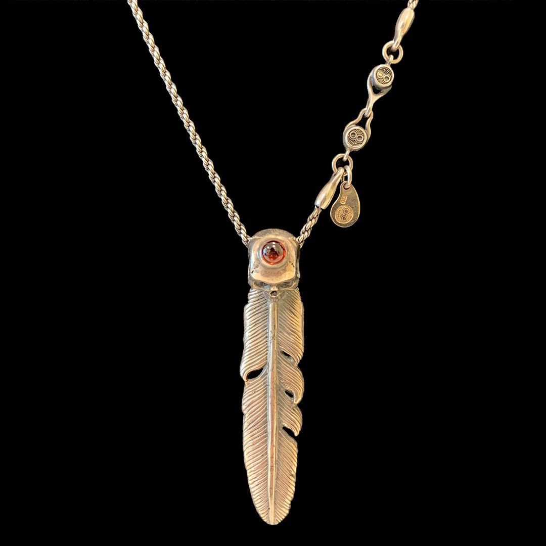 Magical Design × Number (N)ine Number (N)ine Magical Design Skull Feather Necklace 2005AW Size ONE SIZE - 1 Thumbnail