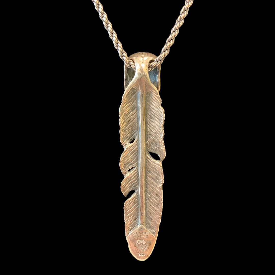 Magical Design × Number (N)ine Number (N)ine Magical Design Skull Feather Necklace 2005AW Size ONE SIZE - 2 Thumbnail