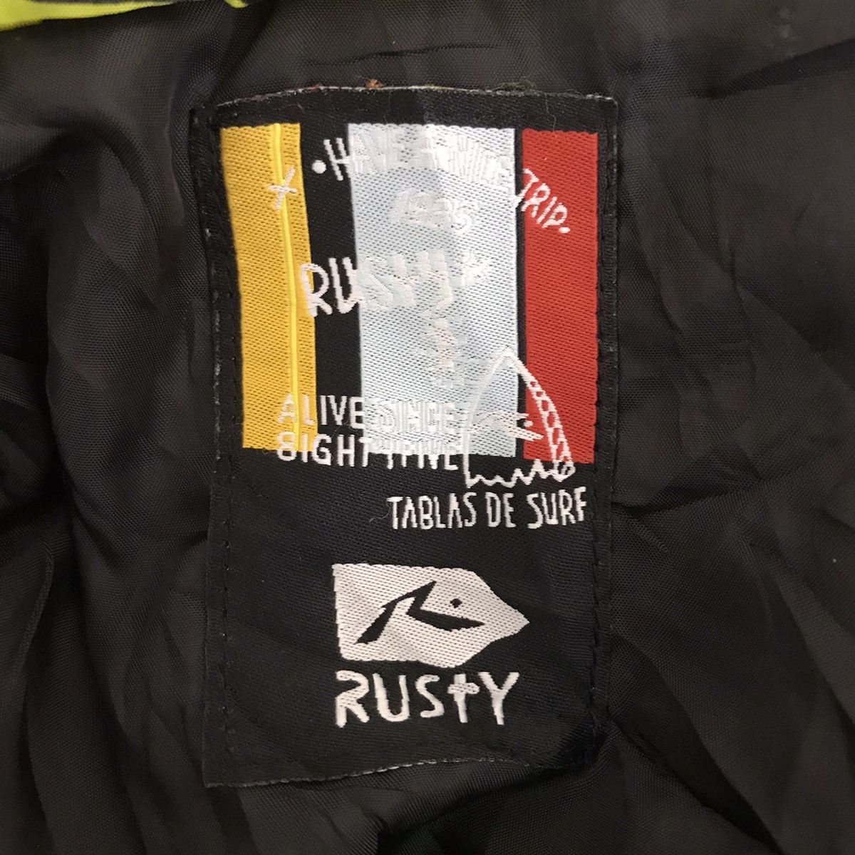 Rusty RUSTY Surf Hawaii Ski Quilted Hoodie Jacket Size US M / EU 48-50 / 2 - 7 Thumbnail