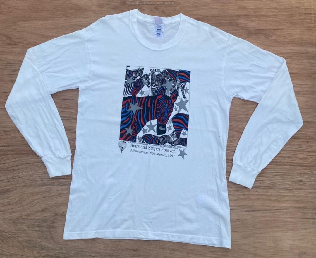 Fruit Of The Loom × Vintage Vintage Tee D - 14 Size US L / EU 52-54 / 3 - 1 Thumbnail
