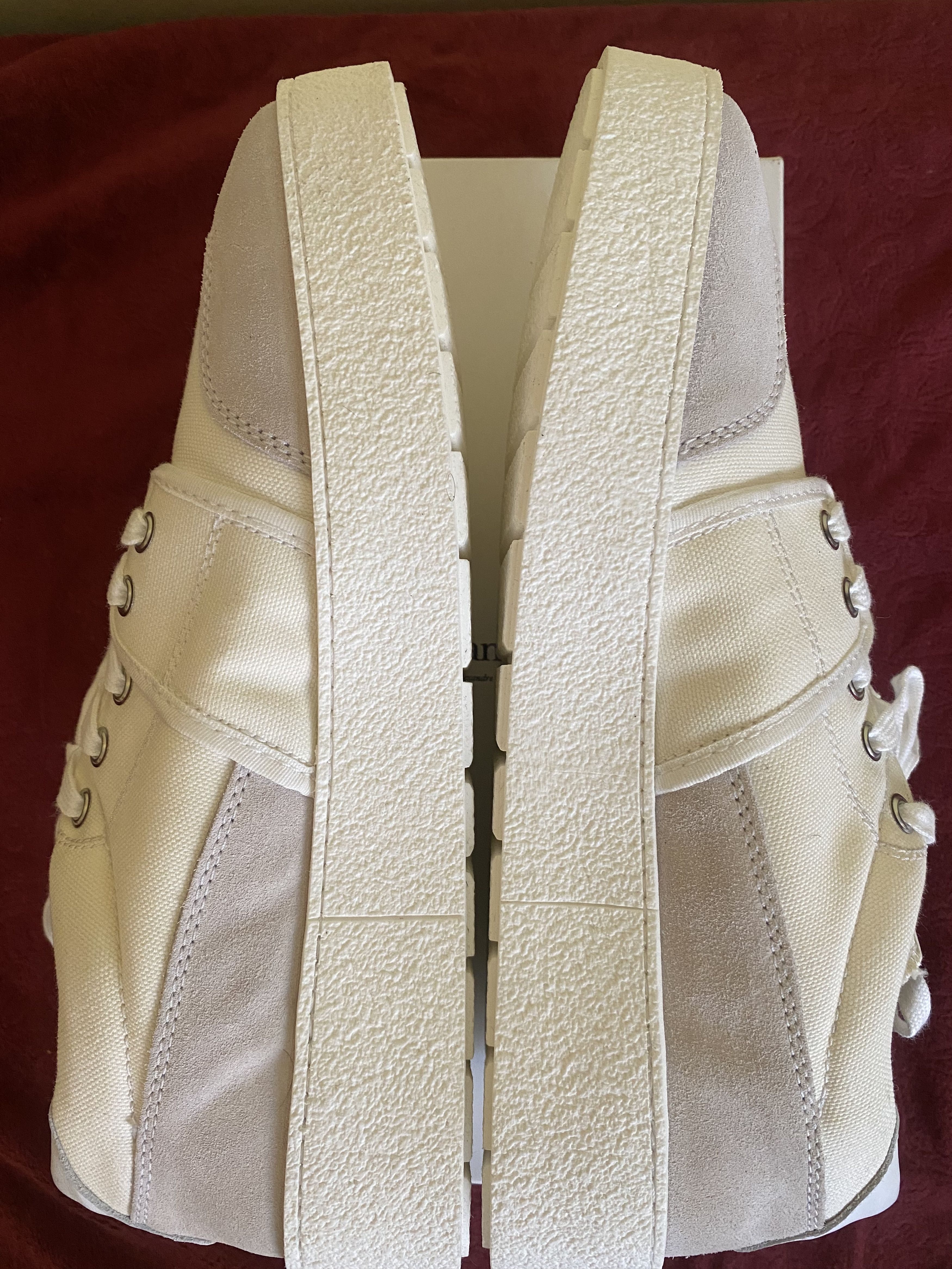 AMI Ami De Coeur Low Top Sneakers Size US 12 / EU 45 - 9 Thumbnail