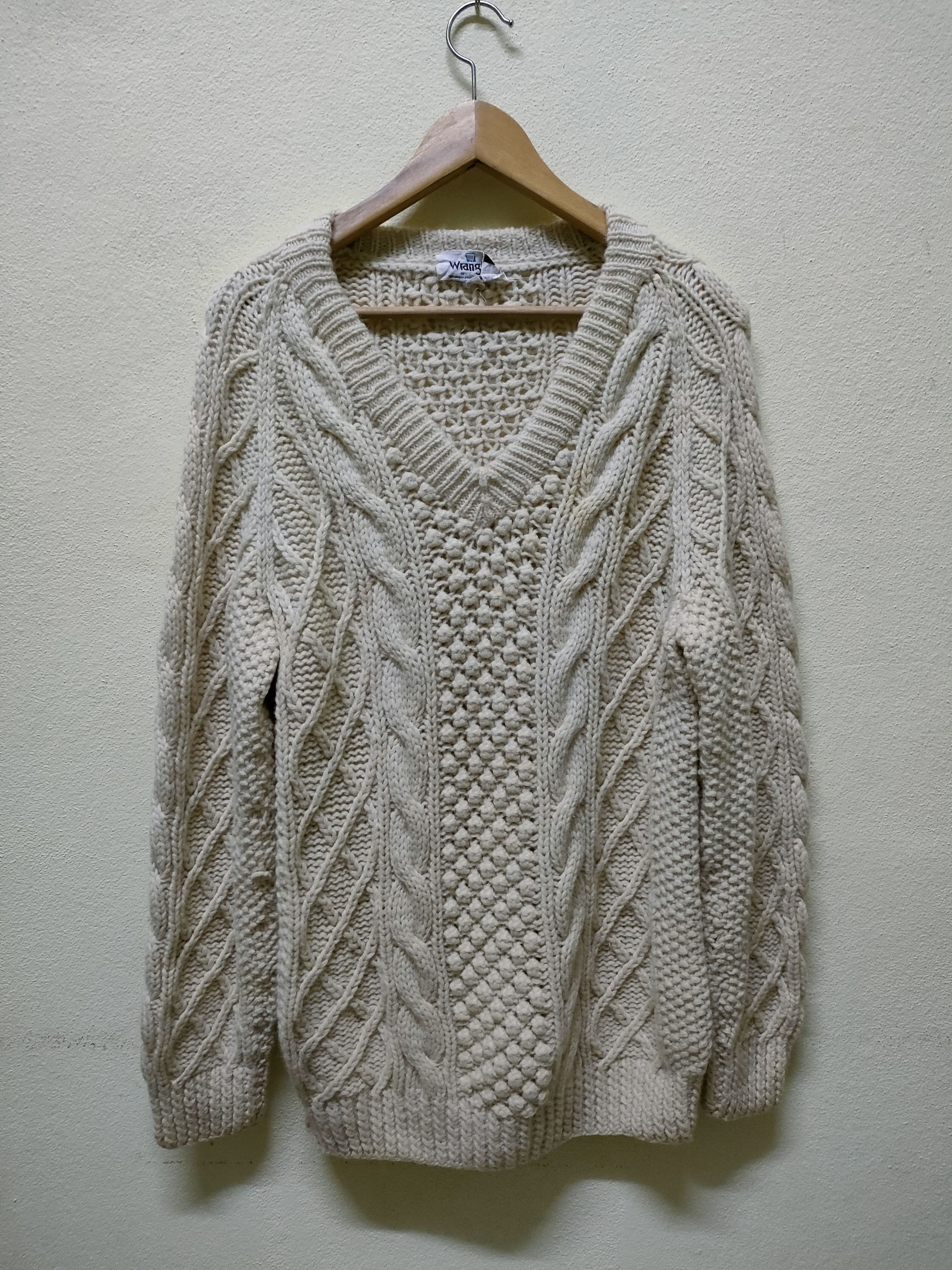 Vintage × Wrangler Vintage Wrangler Knitwear Sweatshirt Size US M / EU 48-50 / 2 - 1 Thumbnail