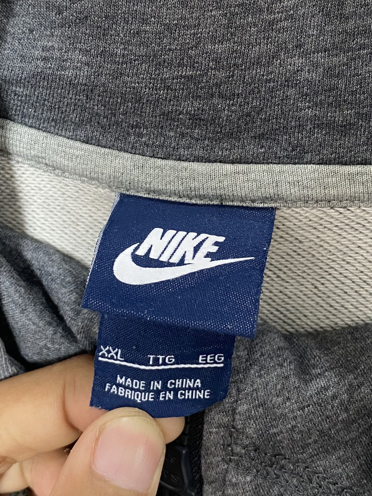 Nike Vintage Nike Swoosh Traviss Flacko Scott Hoodies Size US XXL / EU 58 / 5 - 4 Thumbnail