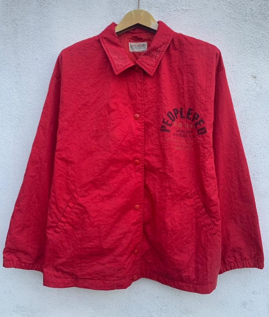 image of Vintage Racing Light Jacket in Red, Men's (Size XL)