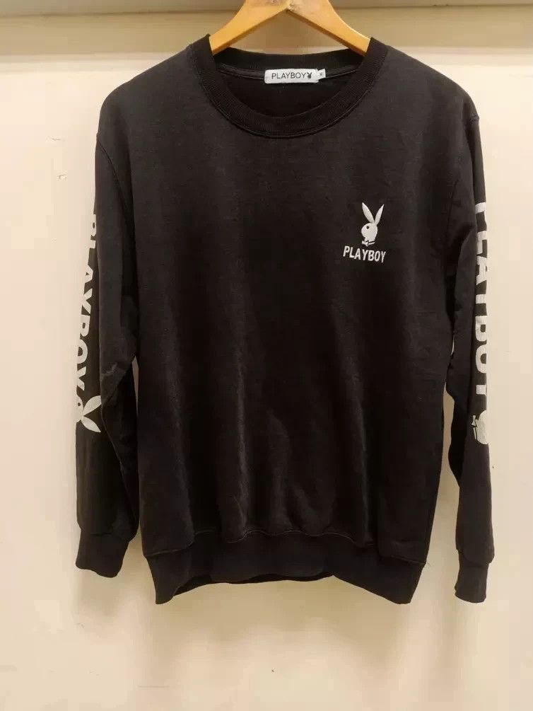 Playboy × Vintage sweatshirt playboy logo embroidery Size US M / EU 48-50 / 2 - 2 Thumbnail