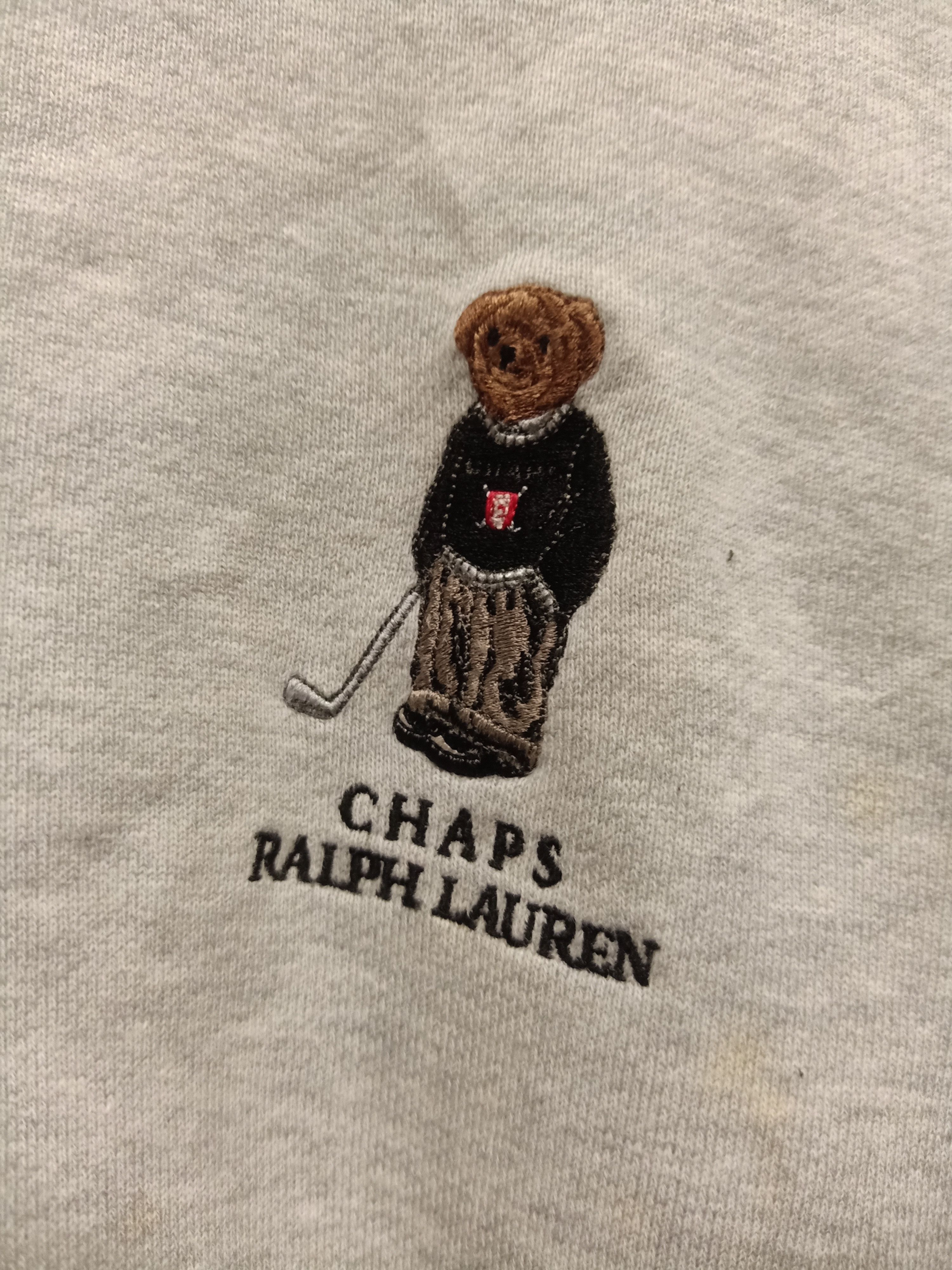 Chaps Ralph Lauren vintage 90s sweatshirt chaps ralph lauren polo bear Size US L / EU 52-54 / 3 - 2 Thumbnail