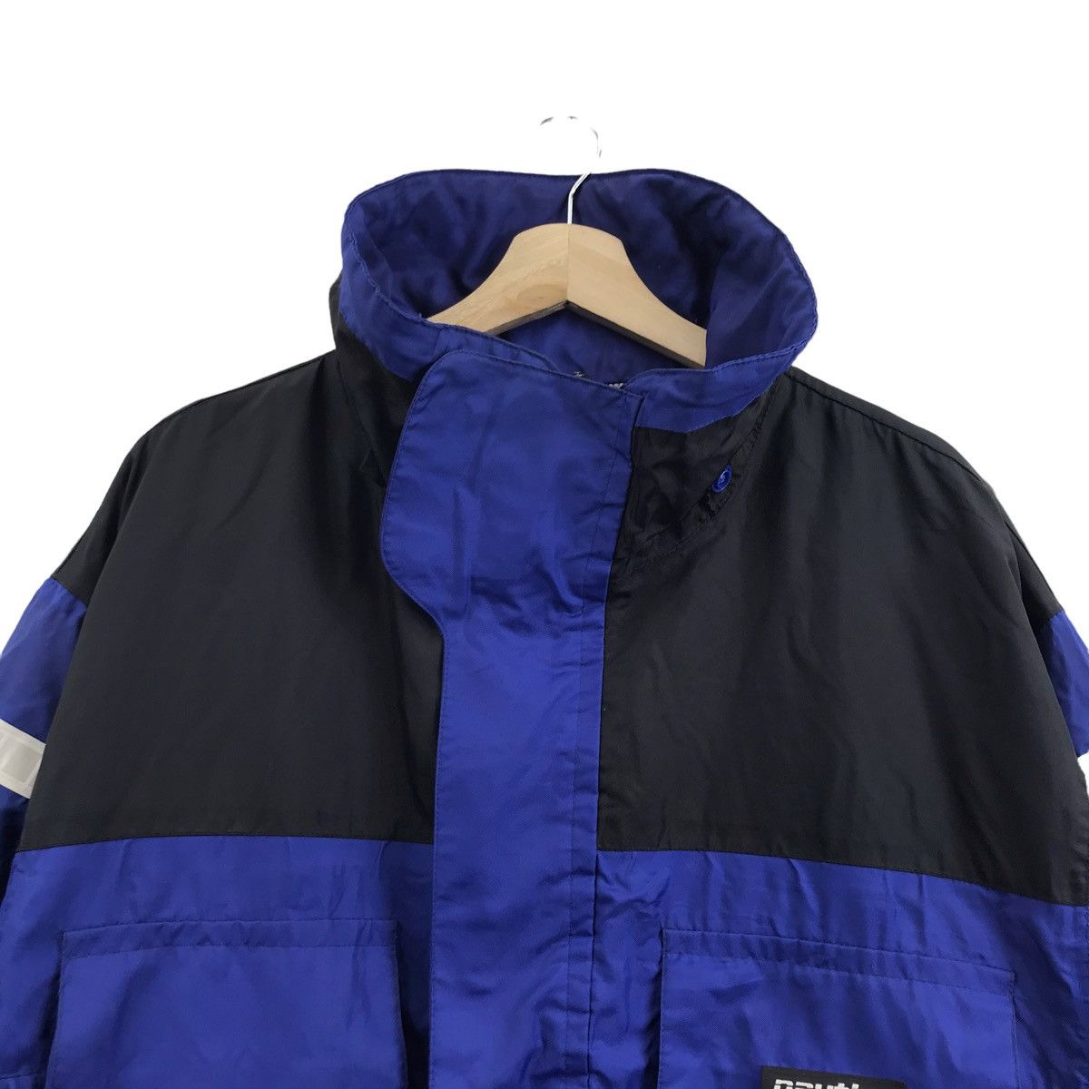 Nautica Vintage NAUTICA COMPETITION Sailing Gear Blue Bomber Jacket Size US XL / EU 56 / 4 - 2 Thumbnail