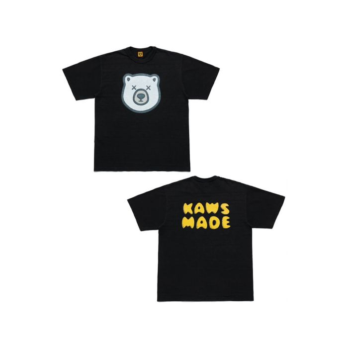 Human Made Human Made x KAWS #5 T-shirt Black | Grailed
