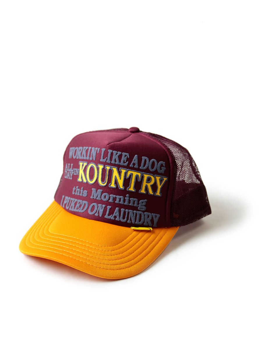 Kapital Kapital Working Puking Trucker Hat Size ONE SIZE - 1 Thumbnail