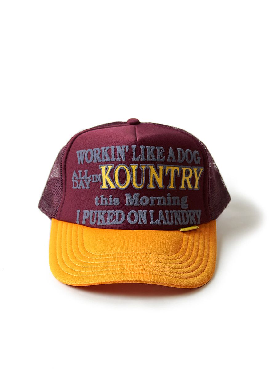 Kapital Kapital Working Puking Trucker Hat Size ONE SIZE - 2 Thumbnail