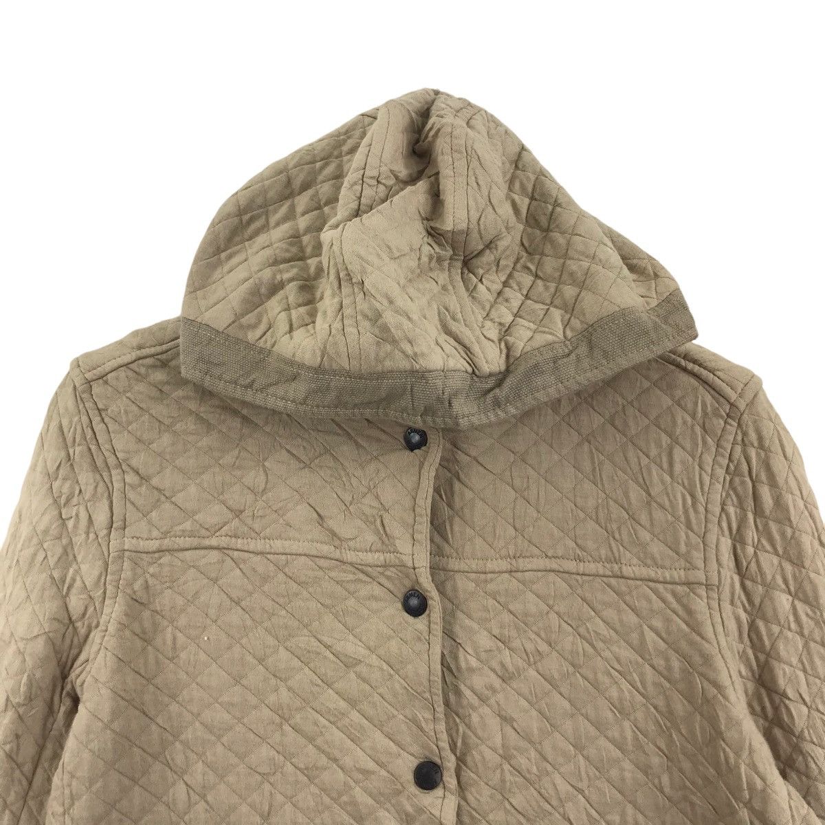 Japanese Brand ARMEN Japanese Brand France Quilted Hoodie Cotton Jacket Size US S / EU 44-46 / 1 - 2 Thumbnail