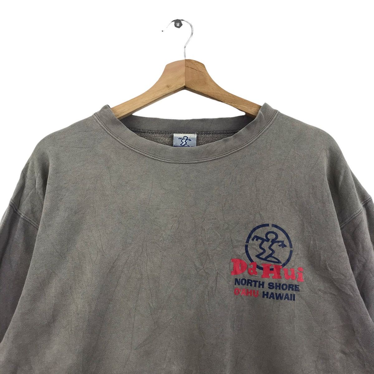 Vintage DA HUI SURF Usa Surfing Board Hawaii North Shore Sweatshirt Size US M / EU 48-50 / 2 - 4 Thumbnail