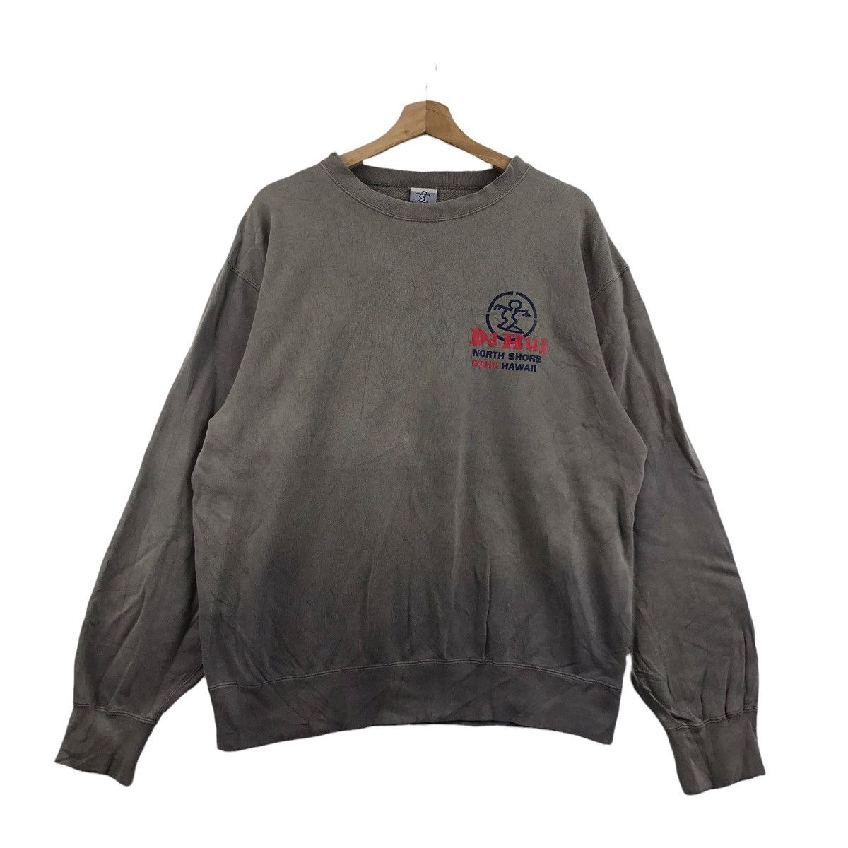 Vintage DA HUI SURF Usa Surfing Board Hawaii North Shore Sweatshirt Size US M / EU 48-50 / 2 - 3 Thumbnail