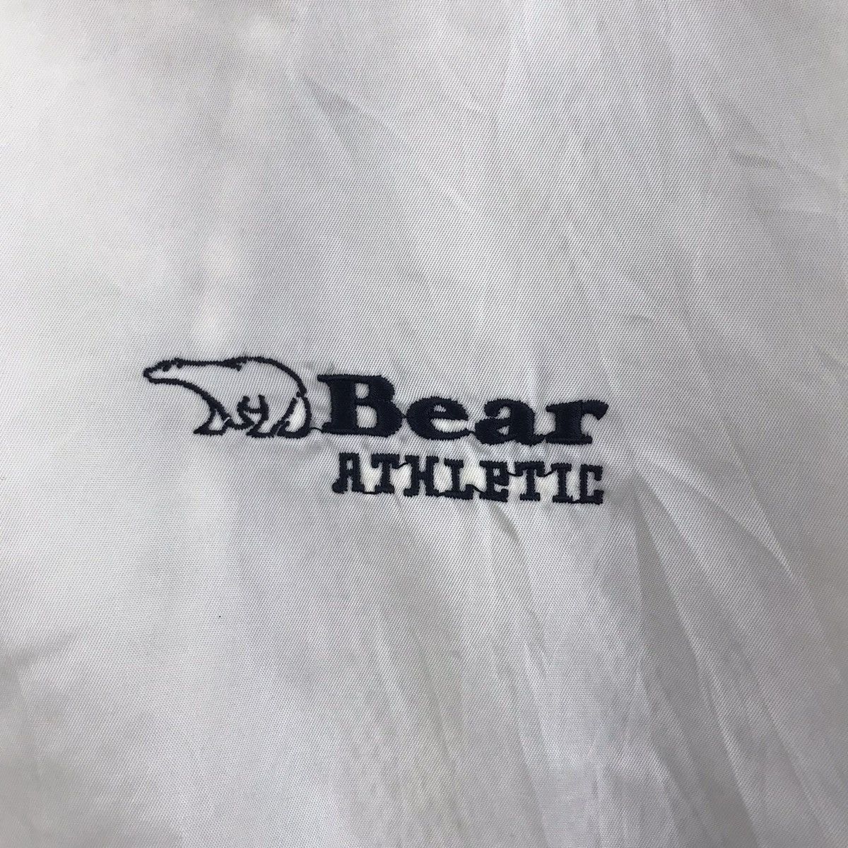 Vintage Vintage 90s BEAR ATHLETIC USA WindbreakerCoach JacketVarsity Size US M / EU 48-50 / 2 - 5 Thumbnail