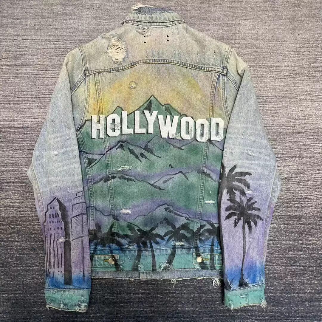 Amiri AMIRI Hollywood Trucker JKT Size US S / EU 44-46 / 1 - 3 Thumbnail