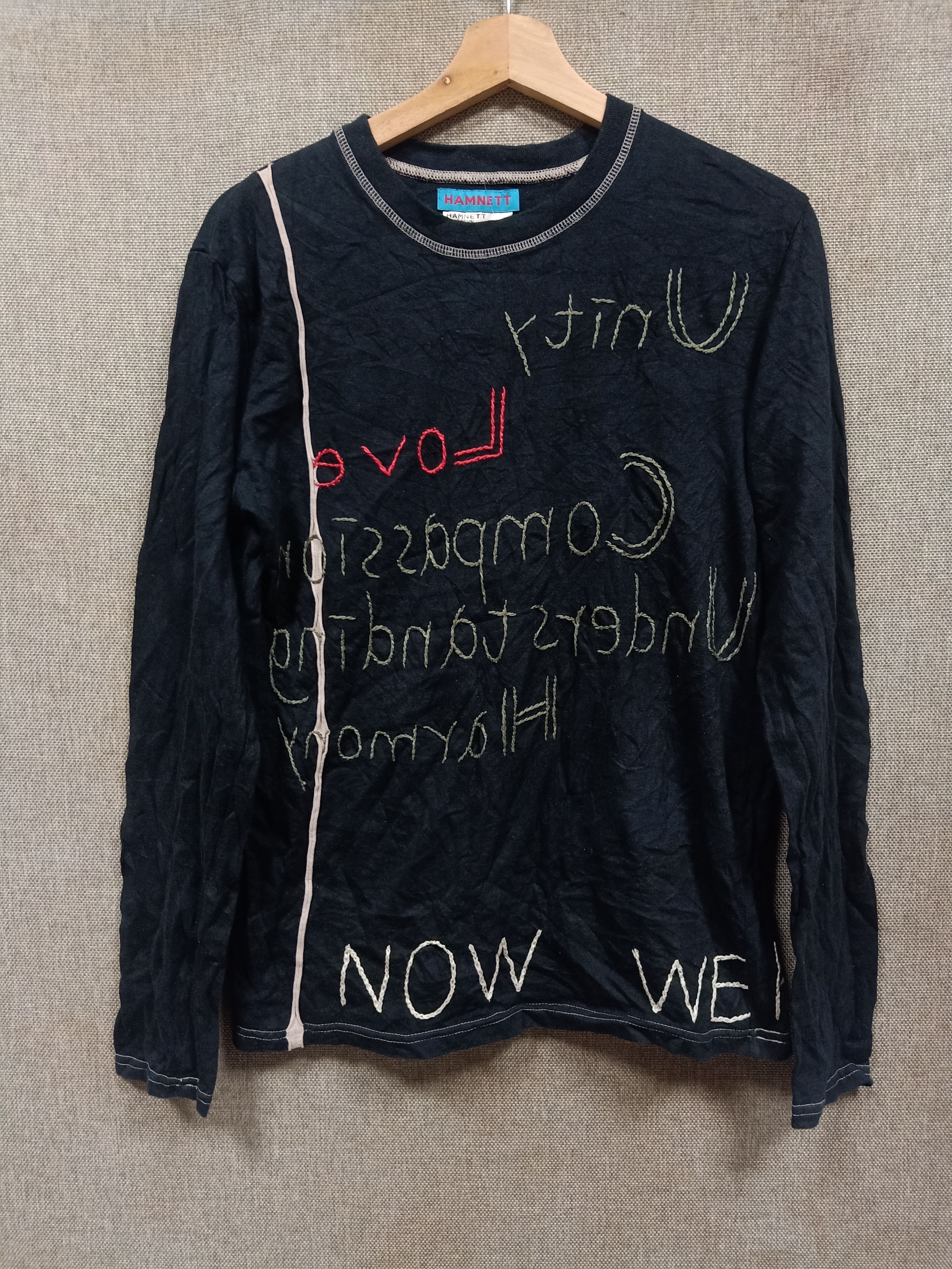 Katharine Hamnett London T shirt long sleeve Kathrine hamnett london Size S / US 4 / IT 40 - 1 Thumbnail