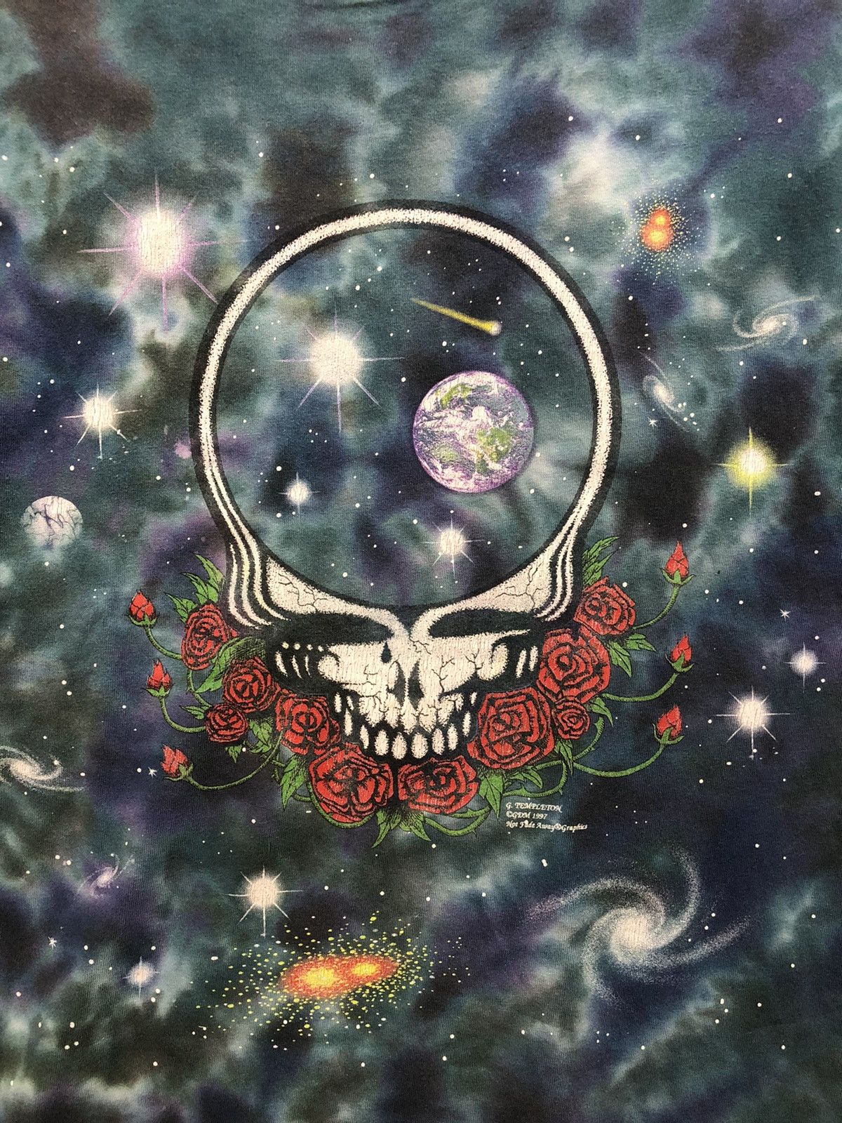 Band Tees × Vintage Vintage 90s Grateful Dead tie dye Size US XL / EU 56 / 4 - 2 Thumbnail