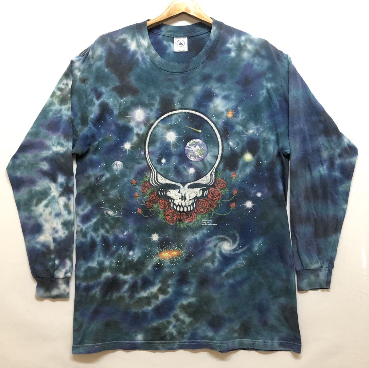 Band Tees × Vintage Vintage 90s Grateful Dead tie dye Size US XL / EU 56 / 4 - 1 Thumbnail