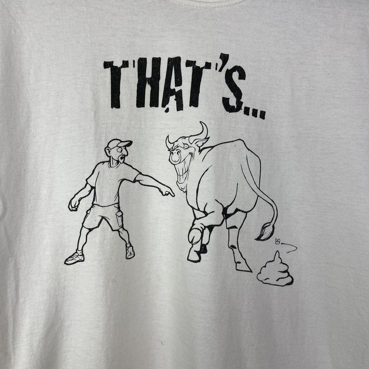Vintage Vintage Humor “That’s... BS” Tee Size US L / EU 52-54 / 3 - 3 Thumbnail