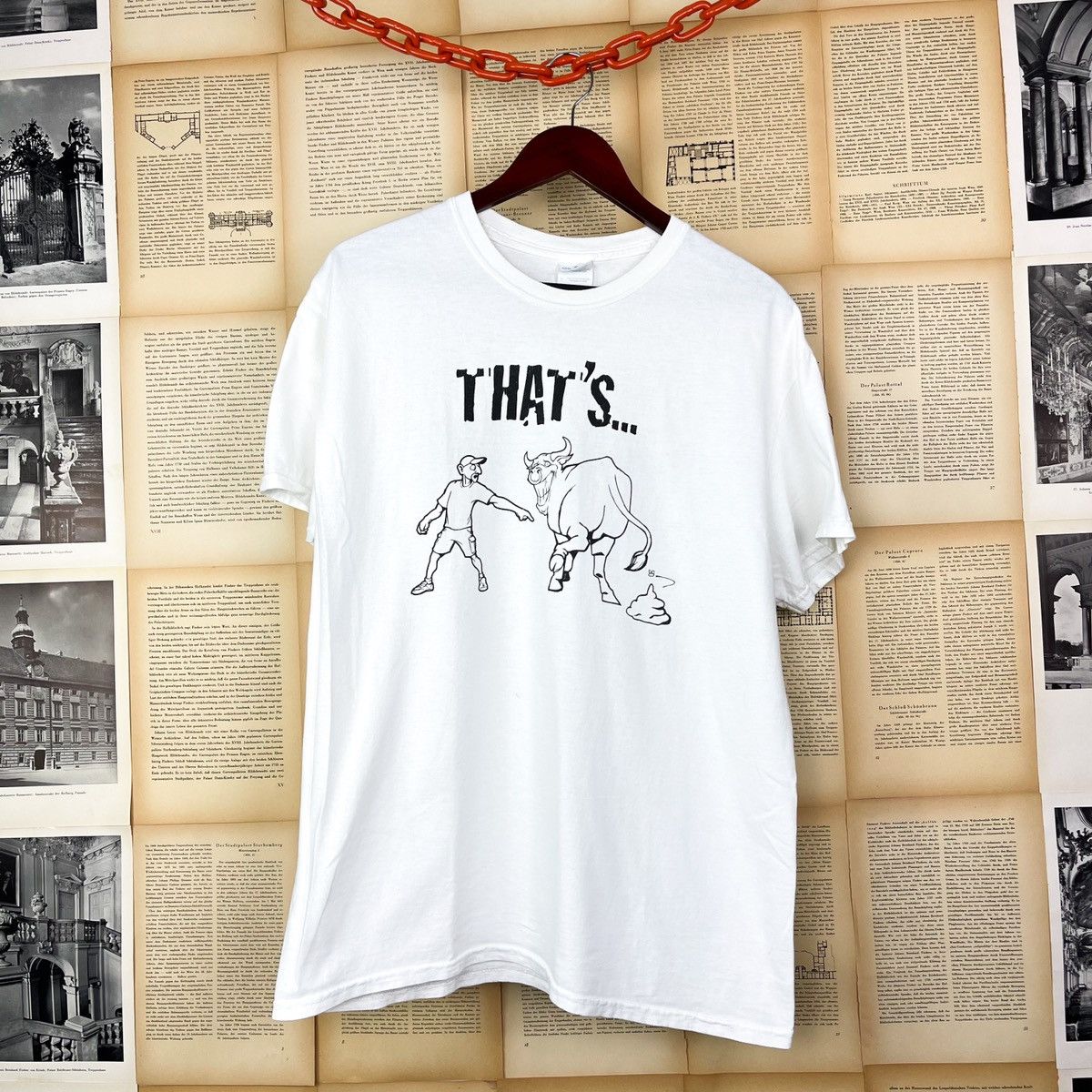 Vintage Vintage Humor “That’s... BS” Tee Size US L / EU 52-54 / 3 - 1 Thumbnail