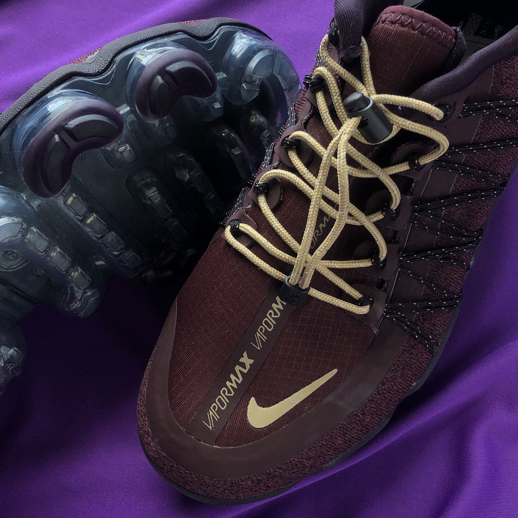 Nike Air Vapor Max Run Utility Burgundy Crush US 5,5 WMNS
