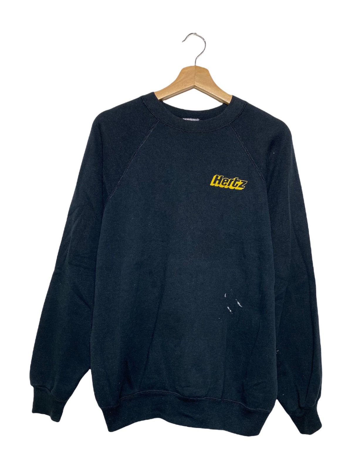 Japanese Brand Vintage Tultex Hertz Crewneck Size US L / EU 52-54 / 3 - 1 Thumbnail