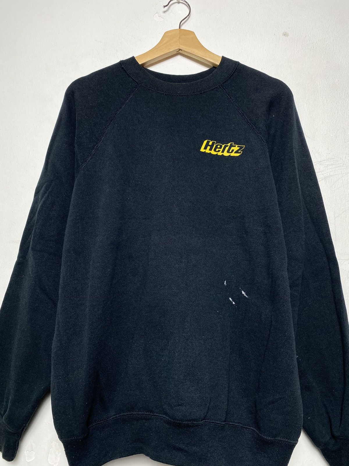 Japanese Brand Vintage Tultex Hertz Crewneck Size US L / EU 52-54 / 3 - 2 Thumbnail