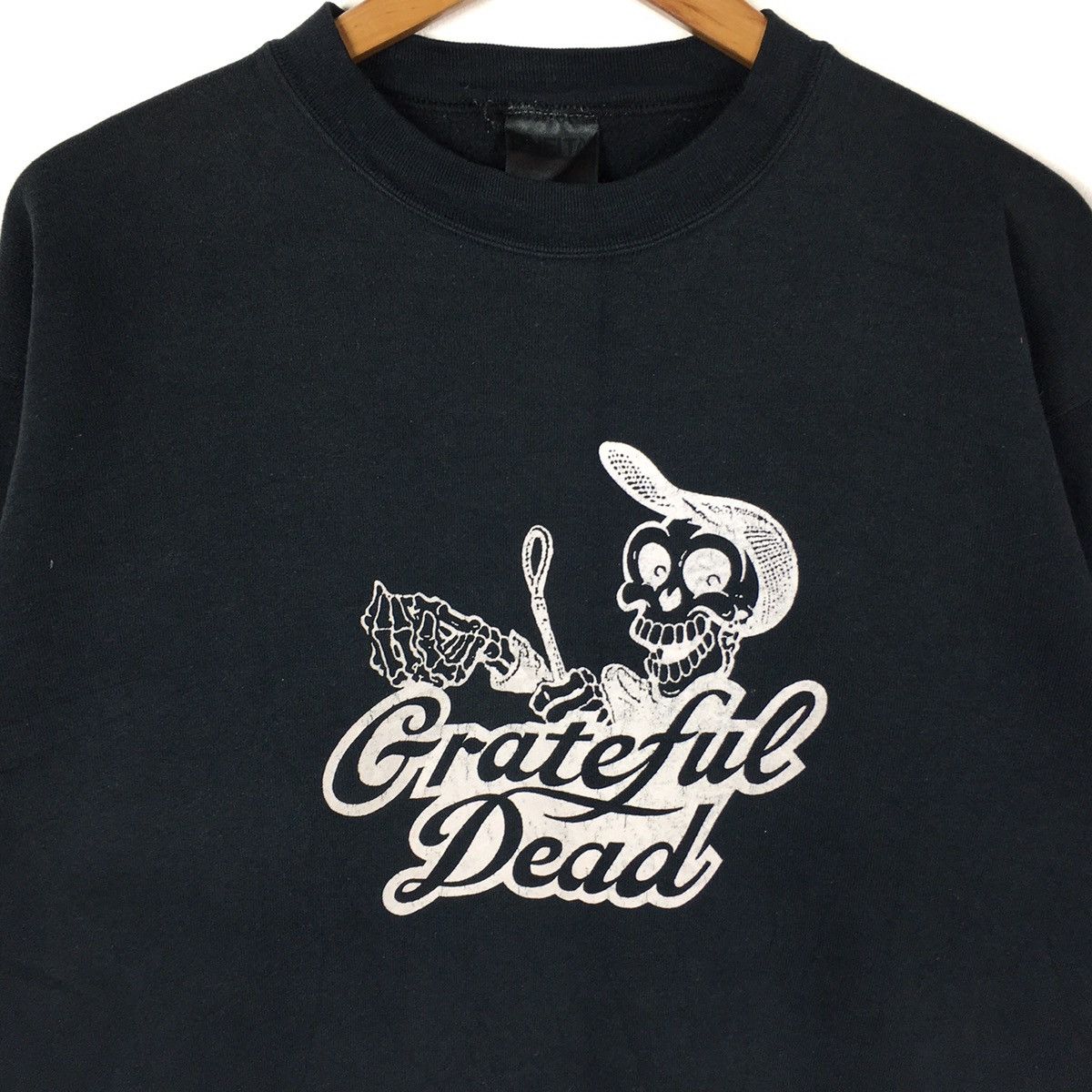 Grateful Dead Vintage 90s GRATEFUL DEAD Rock Band Concert Tour Sweatshirt Size US L / EU 52-54 / 3 - 2 Thumbnail