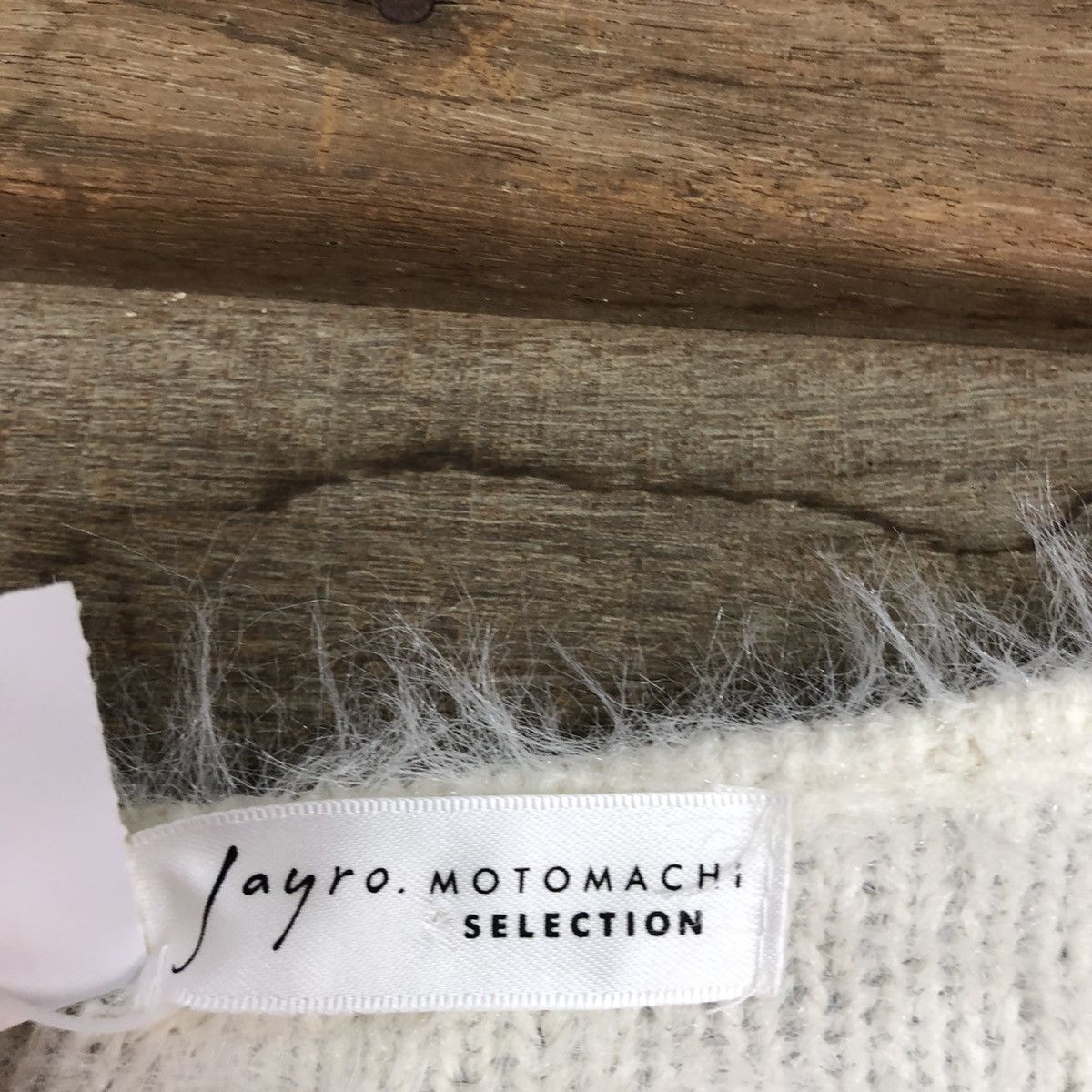 Homespun Knitwear D Joyra MotoMashi White Mohair Shag Shaggy Knitwear #c1149 Size M / US 6-8 / IT 42-44 - 10 Thumbnail