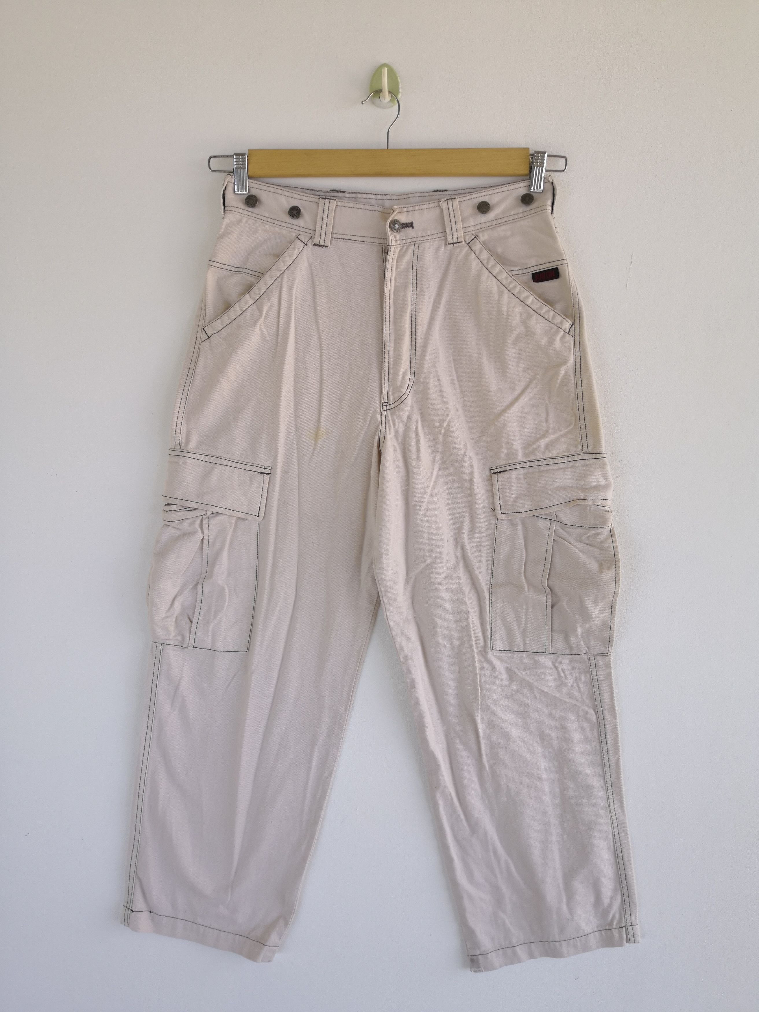 Japanese Brand × Vintage Raton Laveur Cargo Pants Japanese Multi Pocket Trousers Size US 30 / EU 46 - 1 Thumbnail