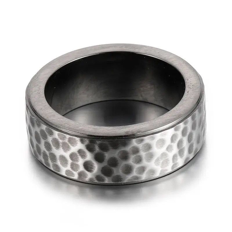 Jewelry × Vintage Vintage 8MM Titanium Ring Size ONE SIZE - 2 Thumbnail