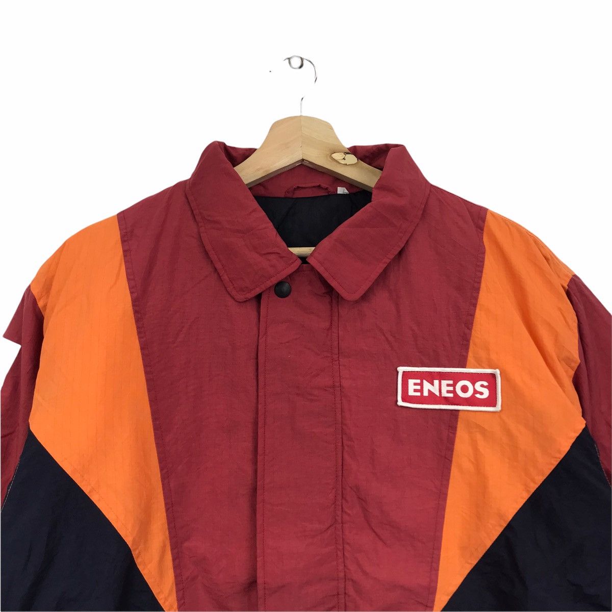 Vintage Vintage ENEOS RACING Formula One F1 Team Orange Jacket Size US M / EU 48-50 / 2 - 2 Thumbnail