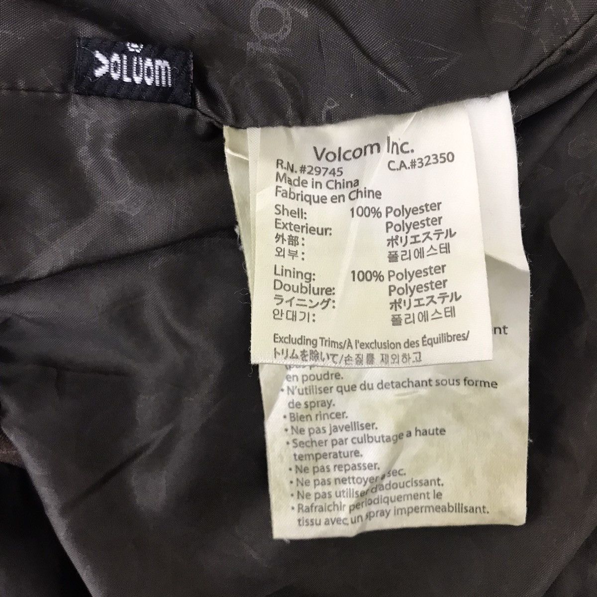 Volcom VOLCOM SURF WEAR Nimbus Digital Fashion Design Jacket Size US XXL / EU 58 / 5 - 5 Thumbnail