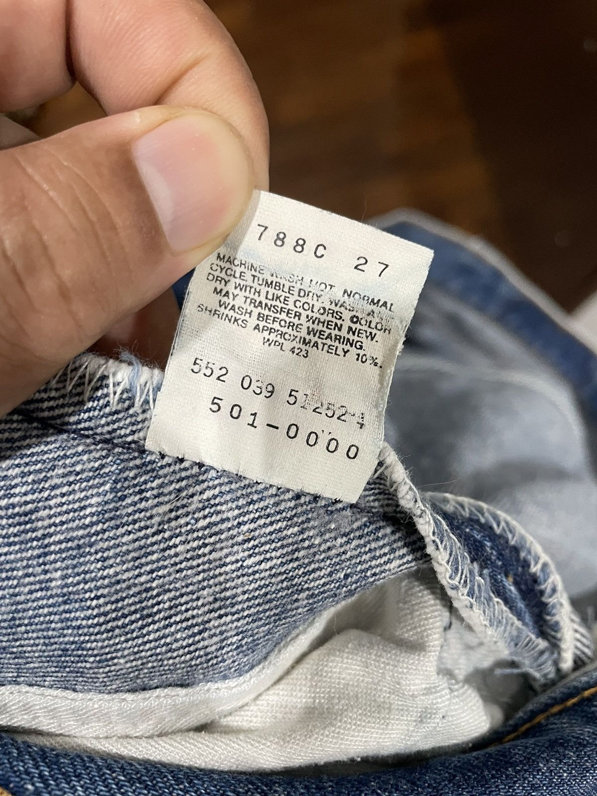Levi's × Vintage vintage Levis 501 XX Made in Usa 80s Single R Size US 40 / EU 56 - 7 Thumbnail