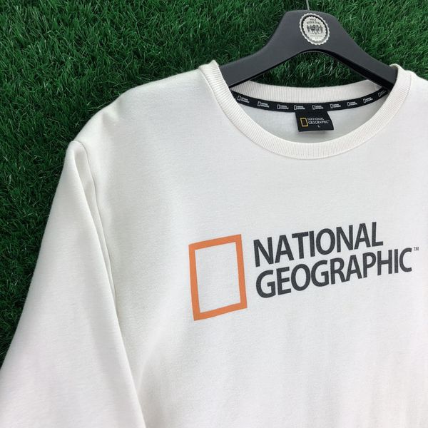 Vintage National Geographic Sweatshirts Running Man Grailed