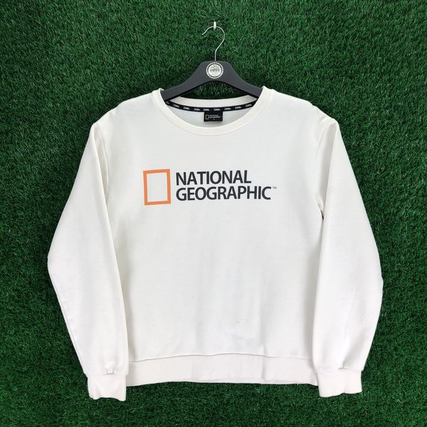National geographic sweatshirt running man clearance