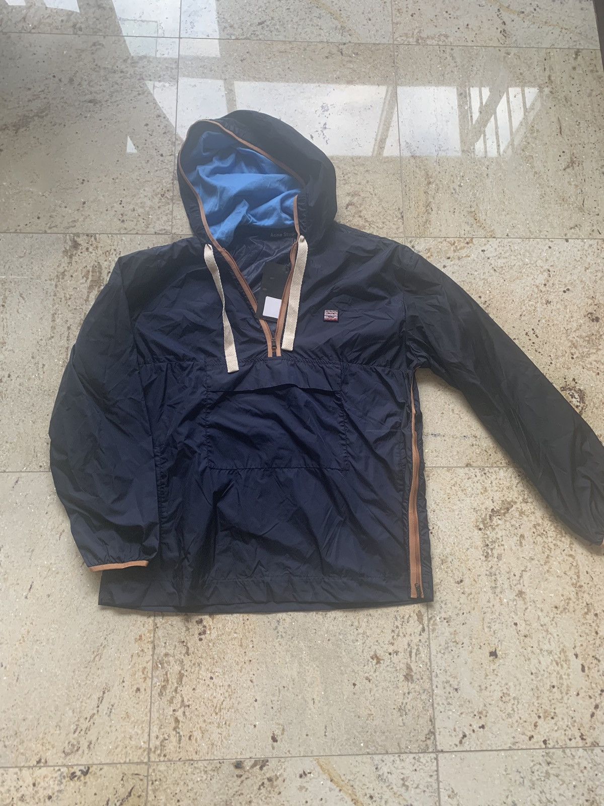 Acne Studios FN-MN-OUTW000006 Face Embroidered Hoodie Size US XL / EU 56 / 4 - 1 Thumbnail