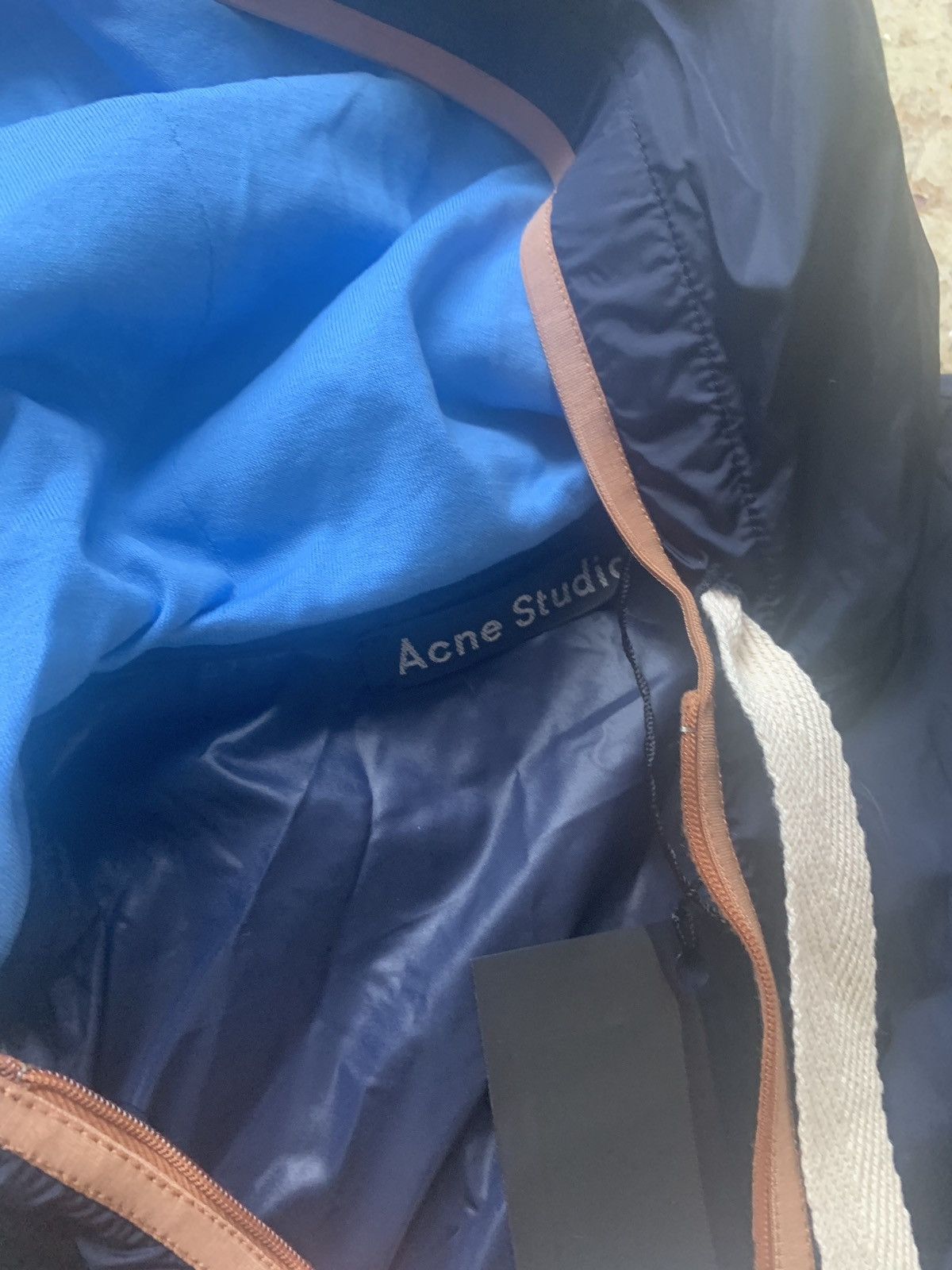 Acne Studios FN-MN-OUTW000006 Face Embroidered Hoodie Size US XL / EU 56 / 4 - 4 Thumbnail