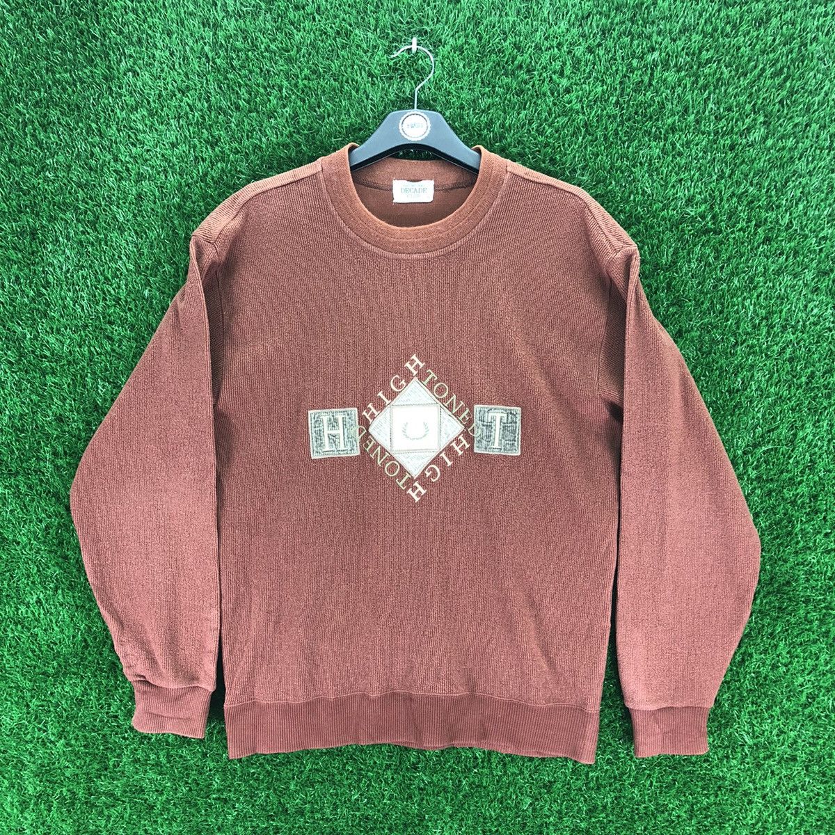 Vintage Vintage 80's Decade Club Sweatshirt High Toned Size US M / EU 48-50 / 2 - 1 Thumbnail
