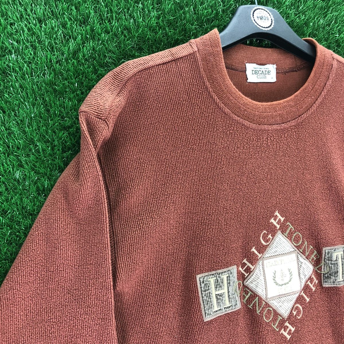 Vintage Vintage 80's Decade Club Sweatshirt High Toned Size US M / EU 48-50 / 2 - 2 Thumbnail