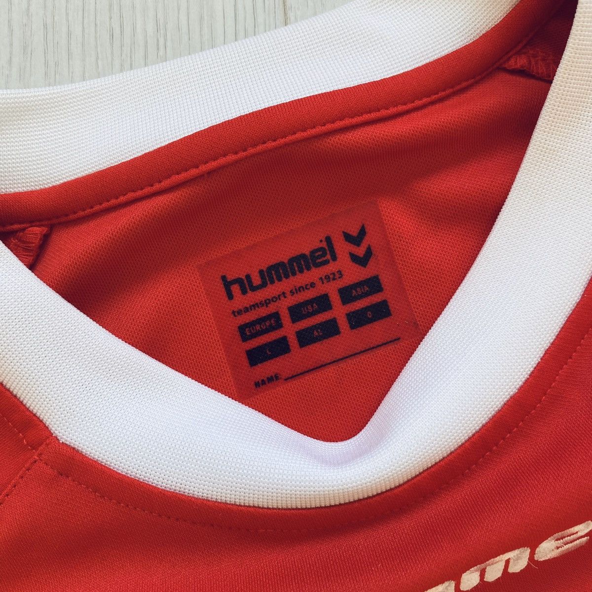 Hummel × Vintage 2005 2006 Thun MATCH ISSUE Gerber Hummel Soccer Jersey Size US L / EU 52-54 / 3 - 5 Thumbnail