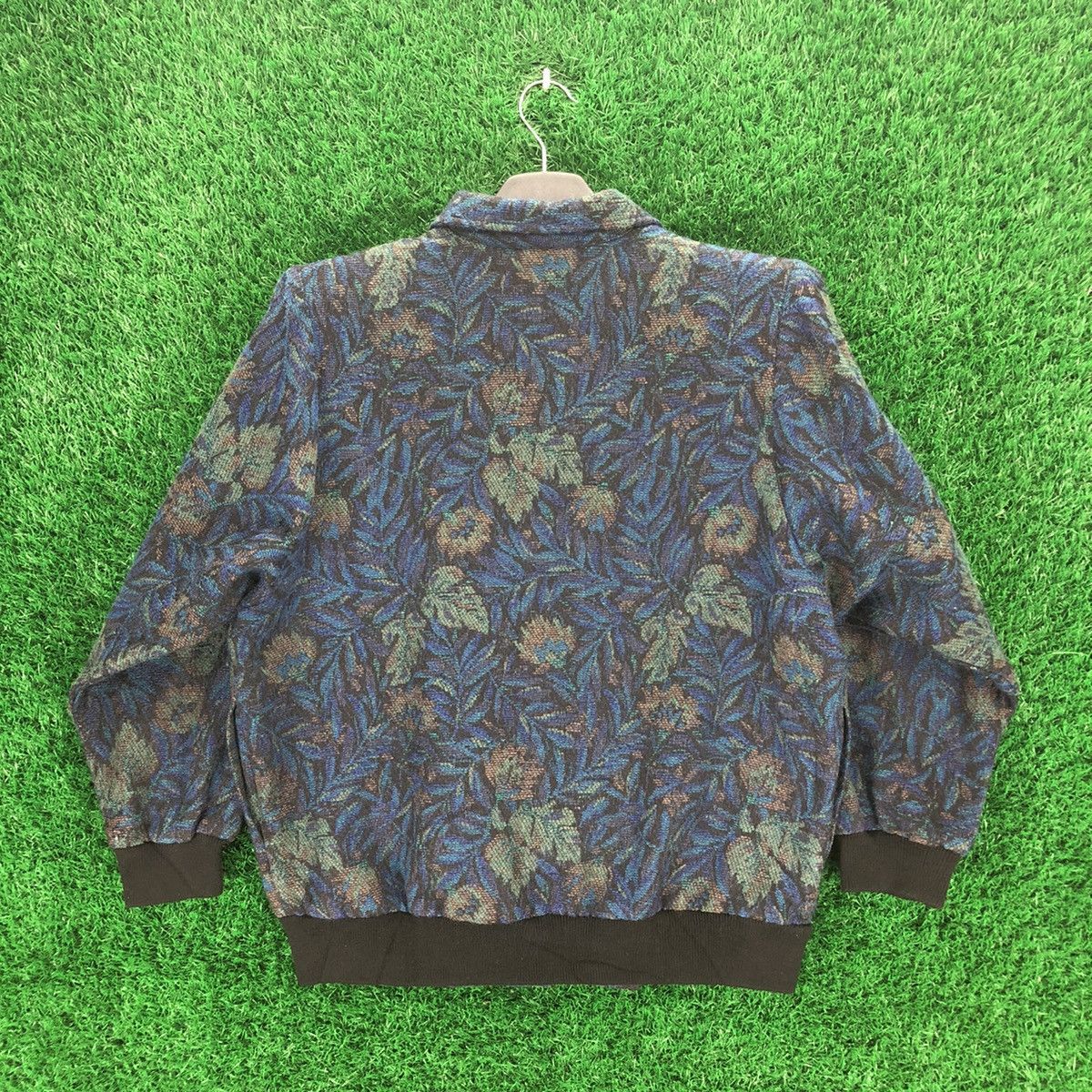Aran Isles Knitwear Vintage 80's Knit Women Jacket Button Up Size M / US 6-8 / IT 42-44 - 4 Thumbnail