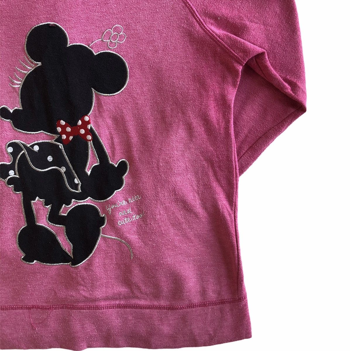 Cartoon Network Sweatshirt Zipper Hoodie Minnie Mouse by DISNEY Size XS / US 0-2 / IT 36-38 - 6 Thumbnail