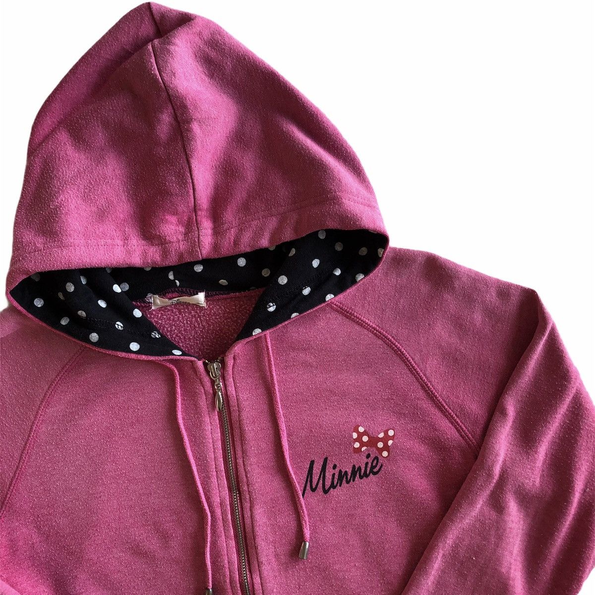 Cartoon Network Sweatshirt Zipper Hoodie Minnie Mouse by DISNEY Size XS / US 0-2 / IT 36-38 - 2 Thumbnail