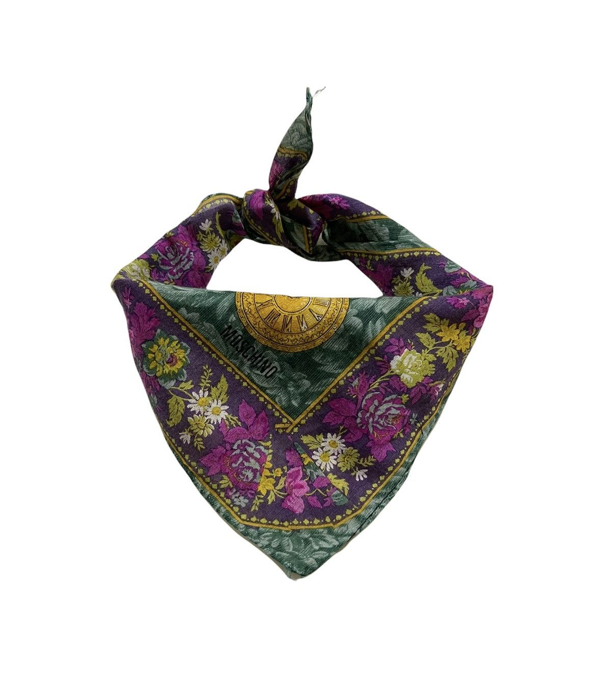 Moschino Moschino Scarf Handkerchief Neckerchief Bandana Size ONE SIZE - 1 Thumbnail