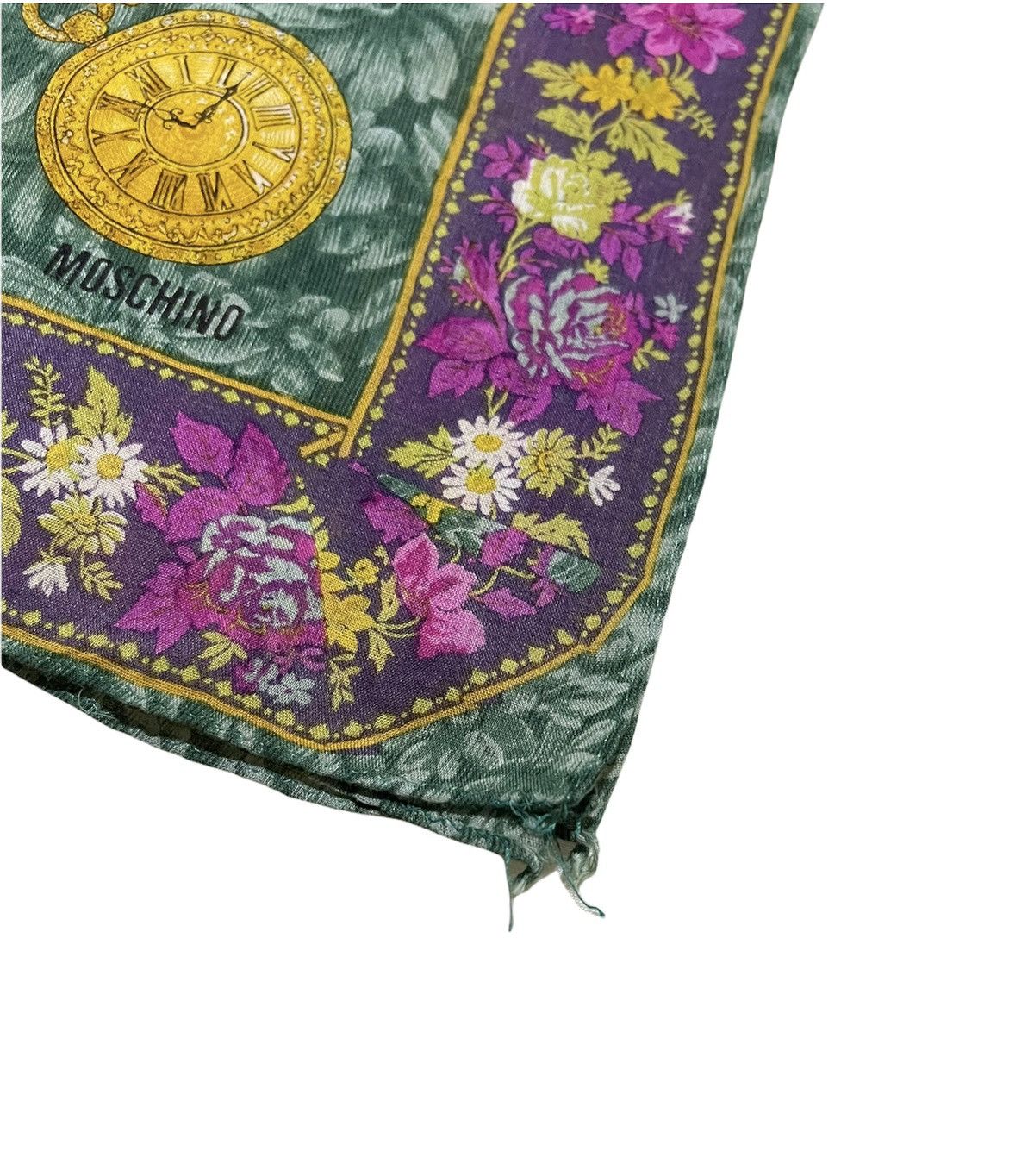 Moschino Moschino Scarf Handkerchief Neckerchief Bandana Size ONE SIZE - 5 Thumbnail