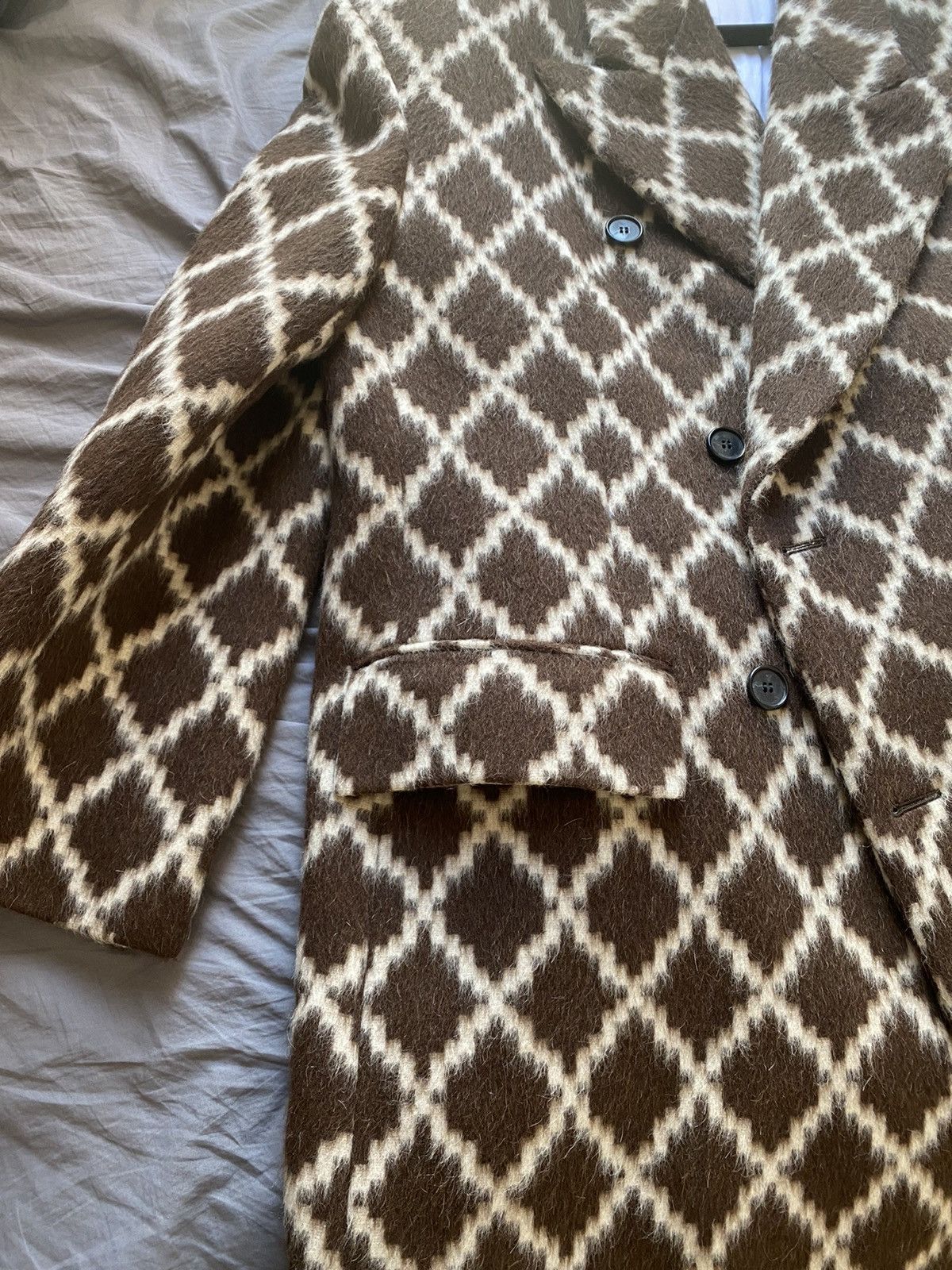Calvin Klein 205W39NYC × Raf Simons Calvin Klein 205W39NYC Alpaca-Wool Coat Size S / US 4 / IT 40 - 6 Thumbnail